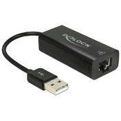 NET DELOCK USB 2.0 10/100 Mb/s LAN adapter (62595)