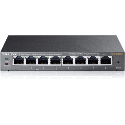 NET TP-LINK TL-SG108PE 8Port Gigabit Switch with POE