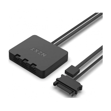 NZXT F120 RGB - Triple Pack w/Ctrl - Black