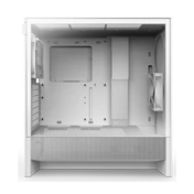 NZXT H5 Flow (2024) számítógépház, fehér