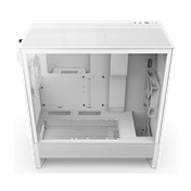NZXT H5 Flow (2024) számítógépház, fehér