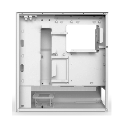 NZXT H5 Flow (2024) számítógépház, fehér