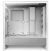 NZXT H5 Flow RGB (2024) számítógépház, fehér