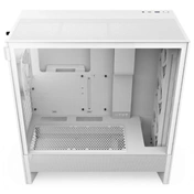 NZXT H5 Flow RGB (2024) számítógépház, fehér