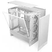 NZXT H5 Flow RGB (2024) számítógépház, fehér