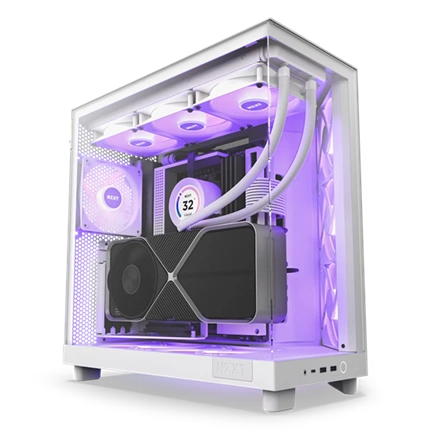 NZXT H6 Flow RGB - White