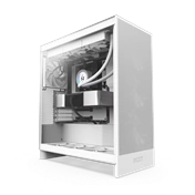 NZXT H7 Flow (2024) számítógépház - matt fehér