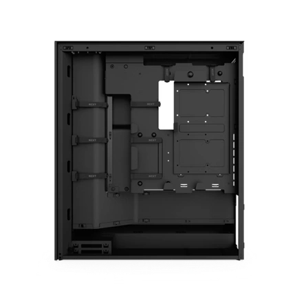 NZXT H7 Flow RGB (2024) számítógépház - matt fekete