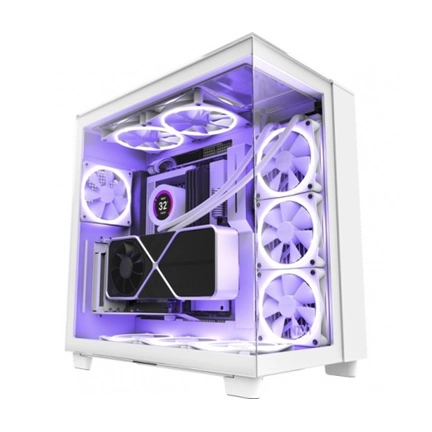 NZXT H9 Elite - Matte White