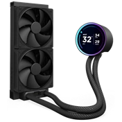 NZXT Kraken Elite 240 (2024) AiO vízhűtőrendszer LCD kijelzővel, fekete