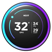 NZXT Kraken Elite 240 (2024) AiO vízhűtőrendszer LCD kijelzővel, fekete