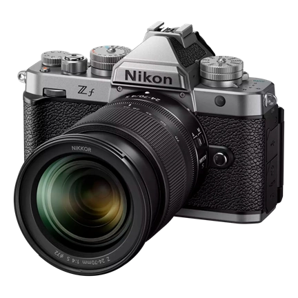 Nikon Z F EZÜST + Z 24-70MM F4 KIT
