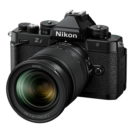 Nikon Z f + Nikkor Z 24-70mm f/4 MILC fényképezőgép KIT