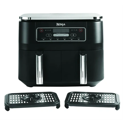 Ninja AF300EU Foodi MAX kétzónás forrólevegős sütő 7,6L
