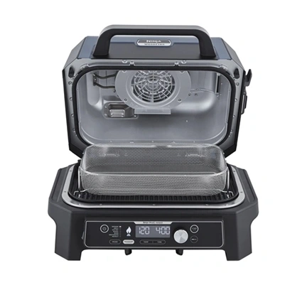 Ninja Woodfire Pro Connect XL Elektrischer Outdoor Grill & Smoker OG901EU