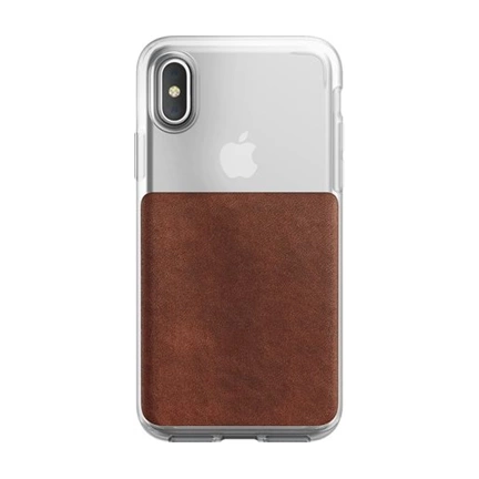 Nomad - Clear Case (iPhone X) mobiltelefon tok
