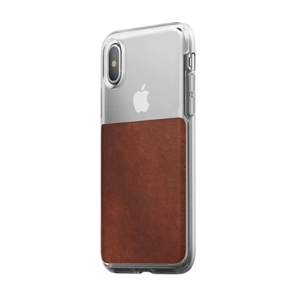 Nomad - Clear Case (iPhone X) mobiltelefon tok