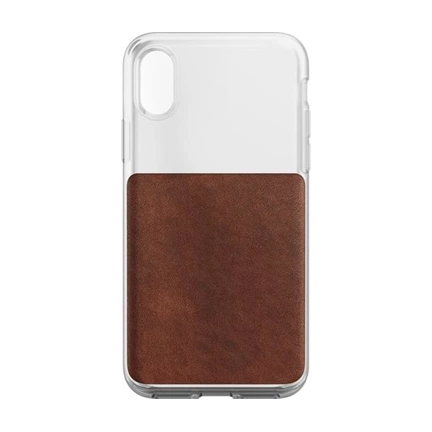 Nomad - Clear Case (iPhone X) mobiltelefon tok