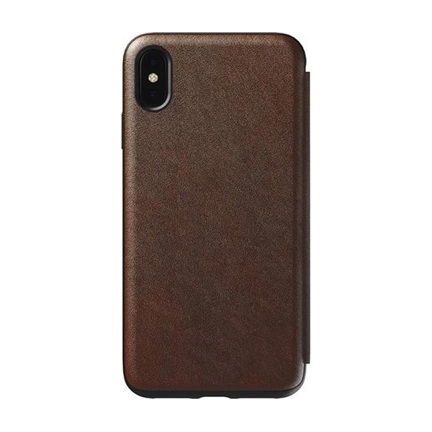 Nomad - Tri-Folio Leath Rustic Brown (iPhone XS MAX)
