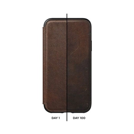 Nomad - Tri-Folio Leath Rustic Brown (iPhone XS MAX)