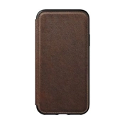 Nomad Tri-Folio Leath Rustic Brown (iPhone XS)
