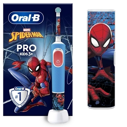 Oral-B D103 Vitality PRO gyerek fogkefe Spiderman