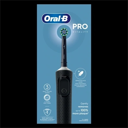 Oral-B Vitality Pro D103 elektromos fogkefe, fekete
