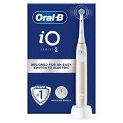 Oral-B iO2 elektromos fogkefe Calm Pink, világos rózsaszín