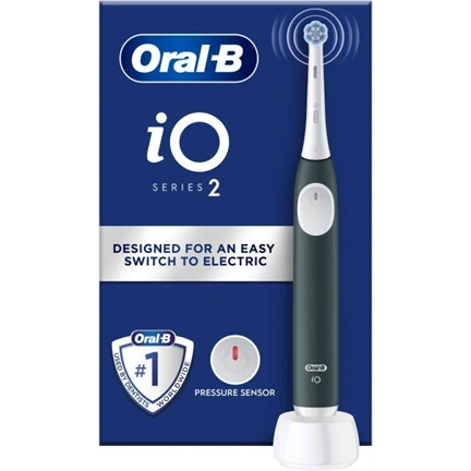 Oral-B iO2 elektromos fogkefe, Forest Green, erdőzöld