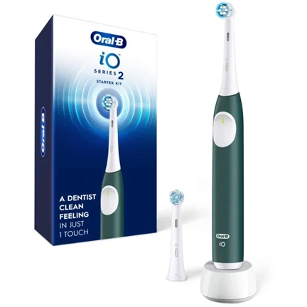 Oral-B iO2 elektromos fogkefe, Forest Green, erdőzöld