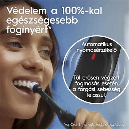Oral-B iO2 elektromos fogkefe, Night Black, éjfekete