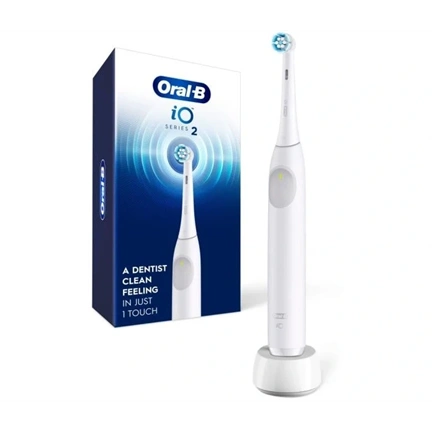 Oral-B iO2 elektromos fogkefe, Simple White, fehér