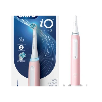 Oral-B iO3 elektromos fogkefe Blush Pink