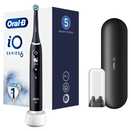 Oral-B iO6 Black elektromos fogkefe