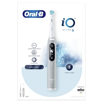 Oral-B iO6 elektromos fogkefe Grey