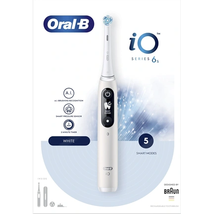 Oral-B iO6 elektromos fogkefe Series White