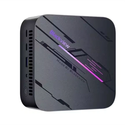 PCK Blackview MP100 Ryzen 5 7430U 16GB+512GB Windows 11 Pro mini PC - fekete