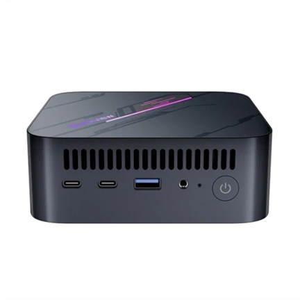 PCK Blackview MP100 Ryzen 5 7430U 16GB+512GB Windows 11 Pro mini PC - fekete