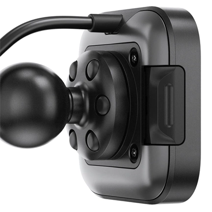 PEAK DESIGN Mobile Motorcycle Mount 1" Ball Adapter: Locking & Charging Black