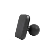 PEAK DESIGN Mobile Motorcycle Mount 20mm Ball Adapter: Locking & Charging Black