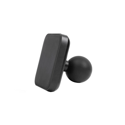 PEAK DESIGN Mobile Motorcycle Mount 20mm Ball Adapter: Locking & Charging Black