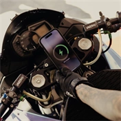 PEAK DESIGN Mobile Motorcycle Mount Stem Mount: Charging Black