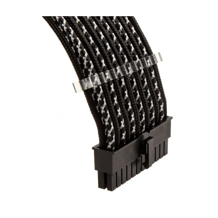 PHANTEKS Extension Cable Set 500mm X-Muster - fekete/ezüst