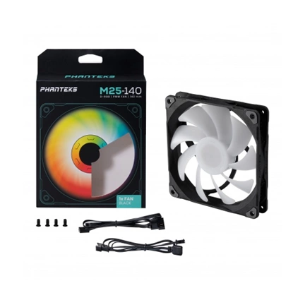 PHANTEKS PH-F140M25 DRGB PWM fekete