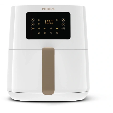 PHILIPS 5000 Series csatlakoztatott Airfryer, 4,1 l, 800 g, Rapid Air technológia, 13 funkció, HomeID, fehér