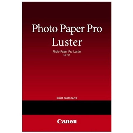 PHOTO PAPER CANON LU-101 LUSTER A4 20lap