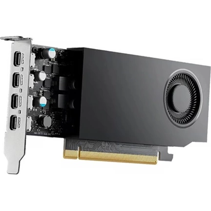 PNY Nvidia RTX A400 (Power Limited) 4GB GDDR6 PCIe 4.0 x8 4xmDP LP