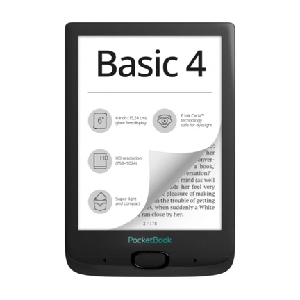 POCKETBOOK Basic 4 fekete