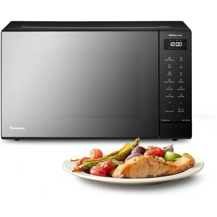 Panasonic NN-GT65QBEPG mikrohullámú sütő, 31 l, grill, inverter