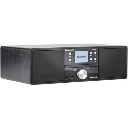 Panasonic SC-DM202 kompakt sztereó hangrendszer, benne CD-játszó, DAB+ / FM rádió és Bluetooth
